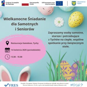 Wielkanocne śniadanie plakat